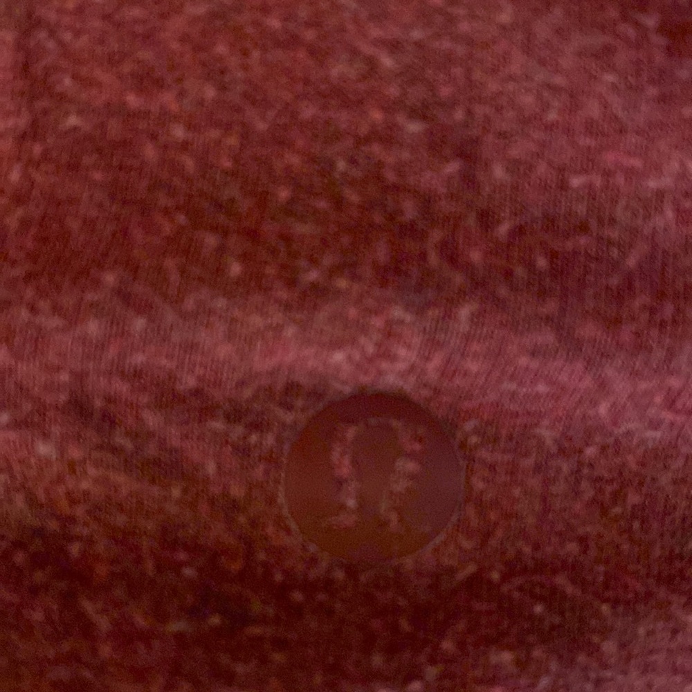 lululemon, small, maroon